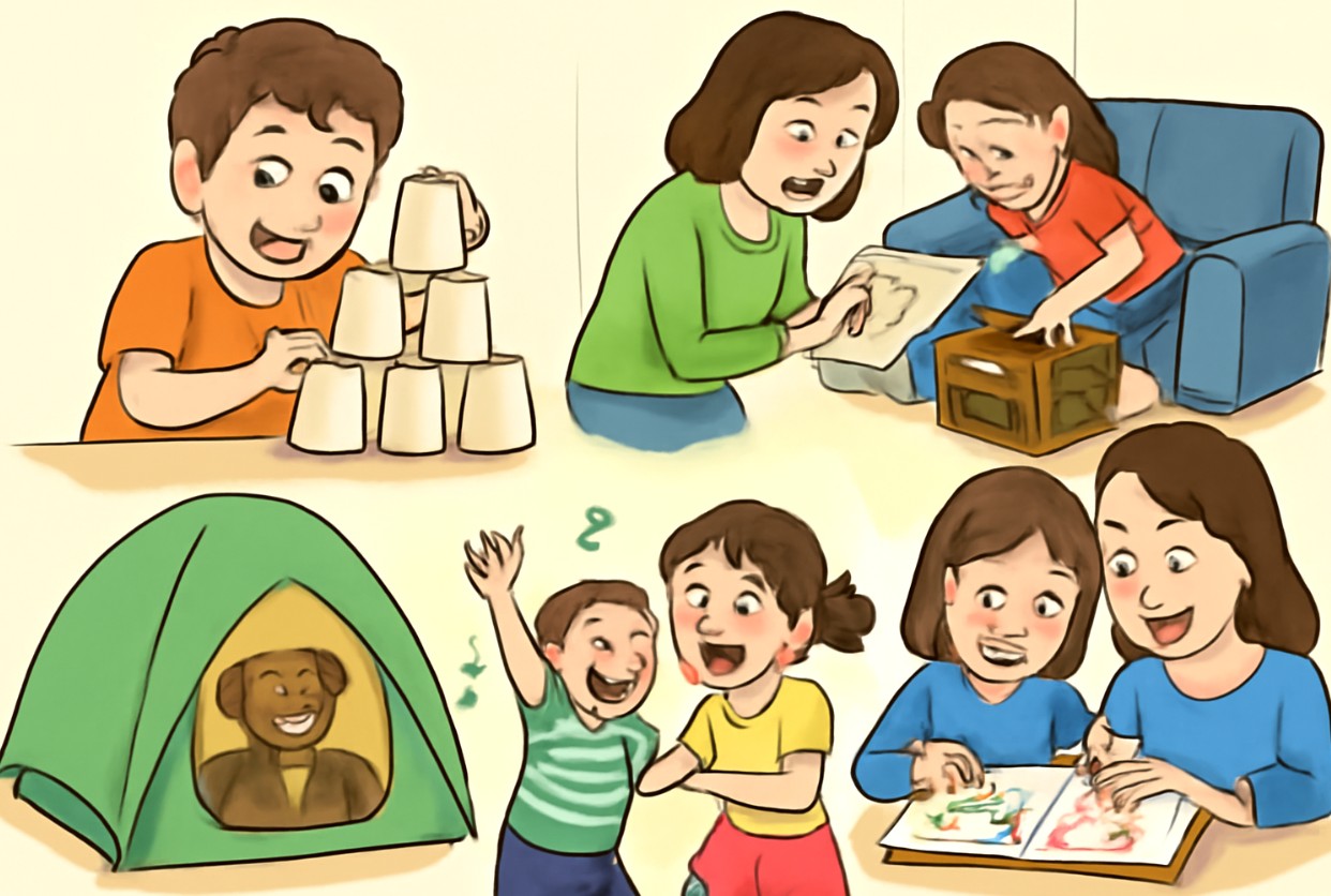 아이랑 재밌게 놀아주는 10가지 꿀팁|집에서도 야외에서도 즐거운 육아 놀이법 관련 사진