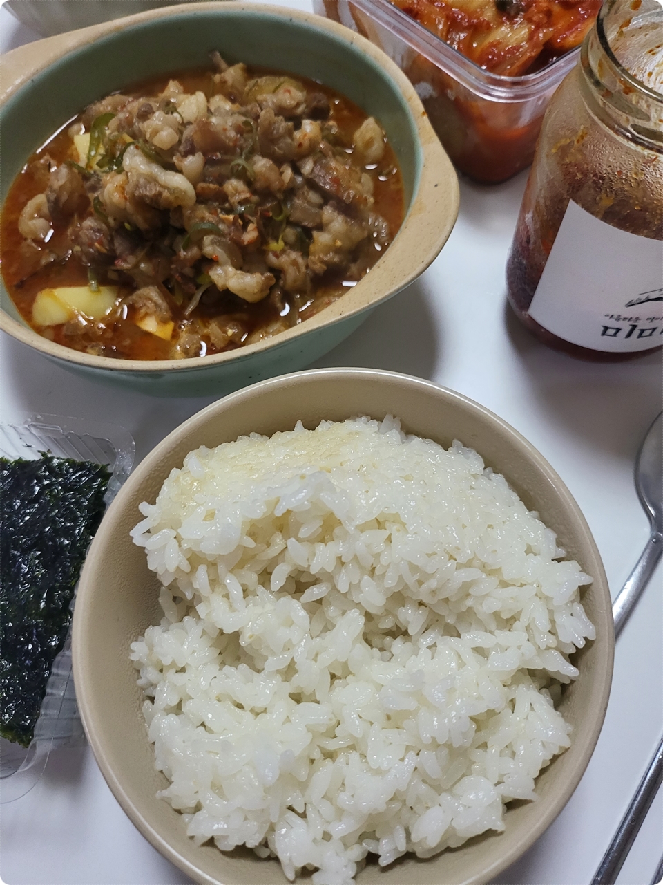 밥도 딱 먹을 만큼만