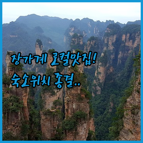 장가계 로컬 노포 삼하궈 맛집 탐방과..