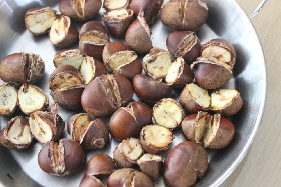 에어프라이어 밤 굽기 꿀팁 레시피_2