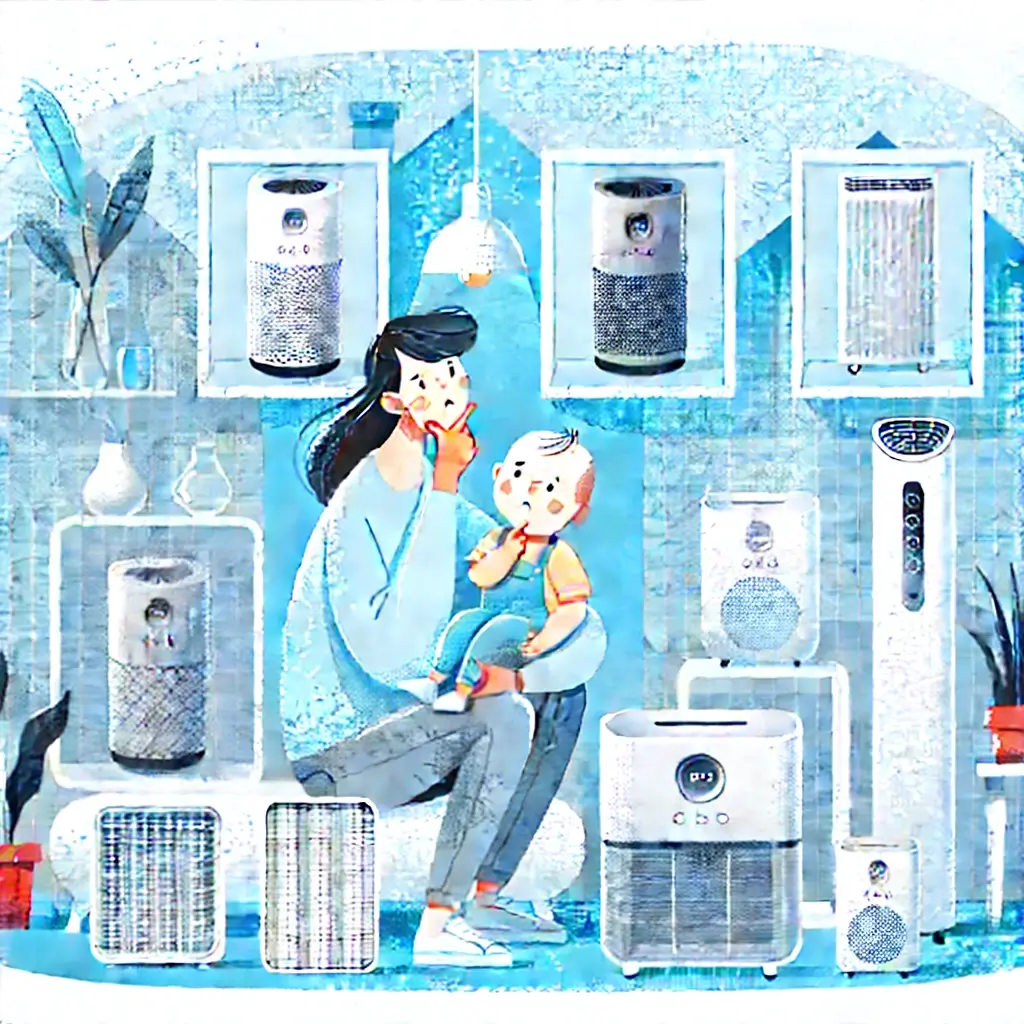 공기청정기 선택 방법 / 아이있는 집