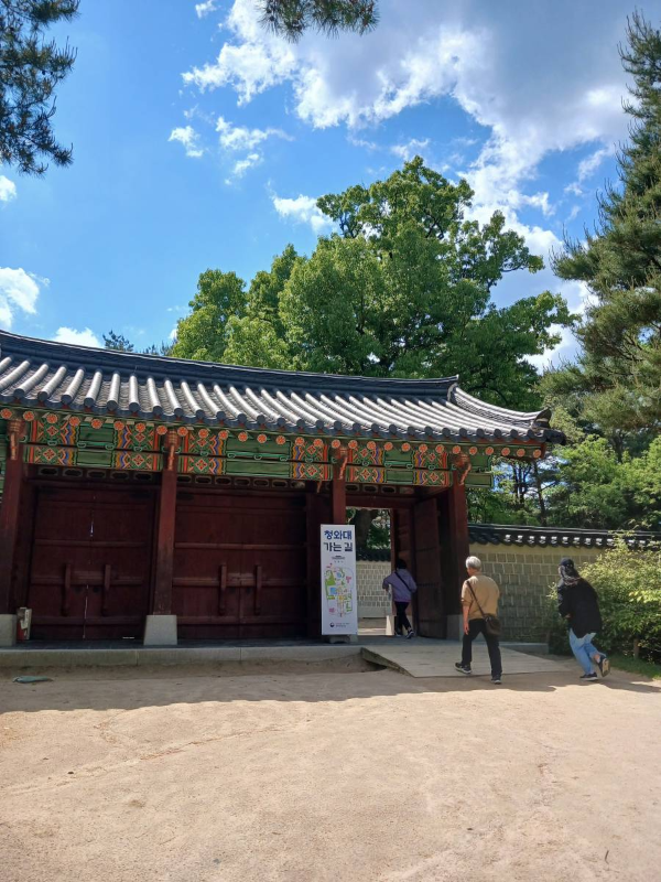 경복궁 청와대 가는길