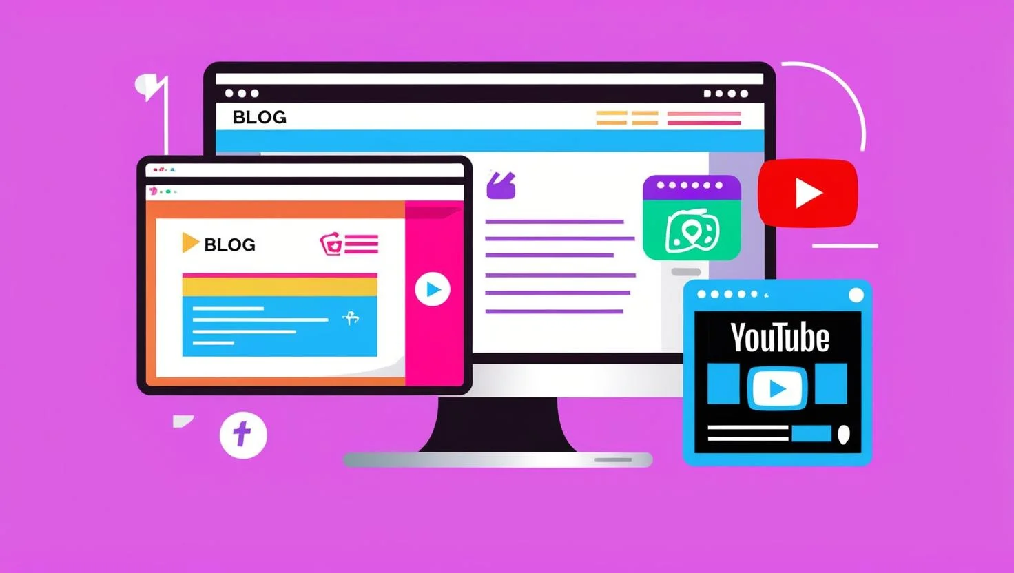 블로그와 유튜브