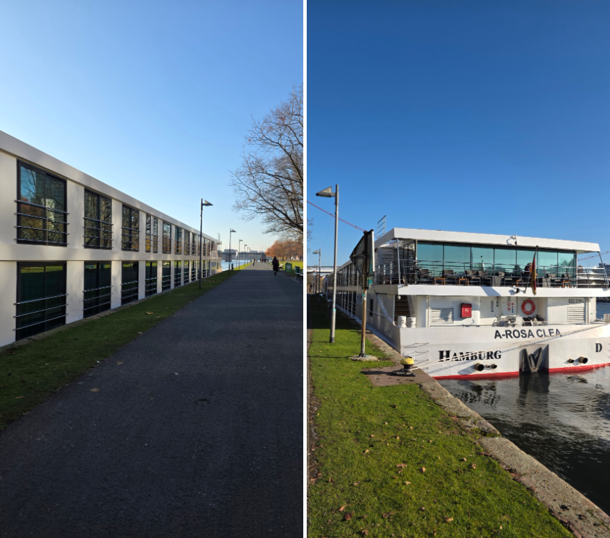 프랑크푸르트 오전 도보 산책 : 마인타워 오픈런/유로타워/마인강 산책