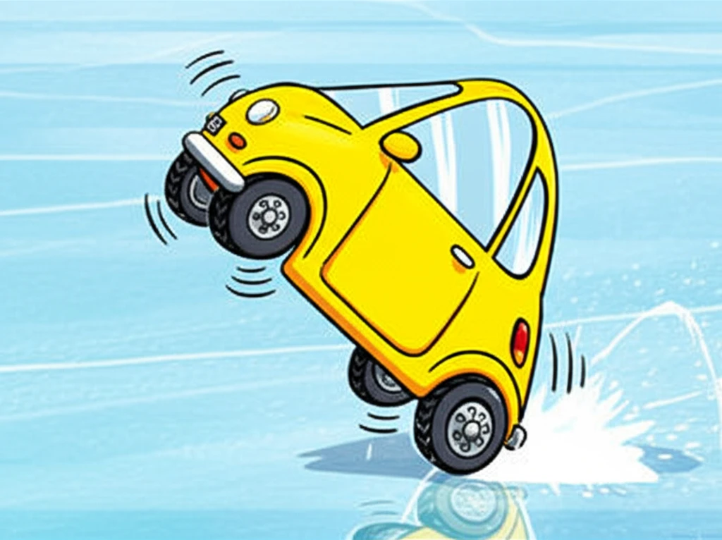 경차 빙판길 취약 이유와 안전 속도 ..