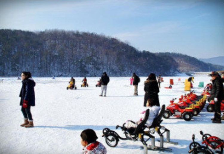 안성 동막골 빙어축제