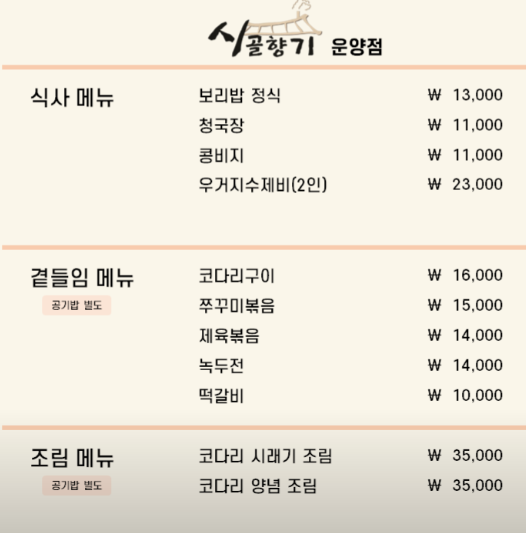 전현무 김포 수제비 맛집(나혼자산다) 시골향기 솔직 후기