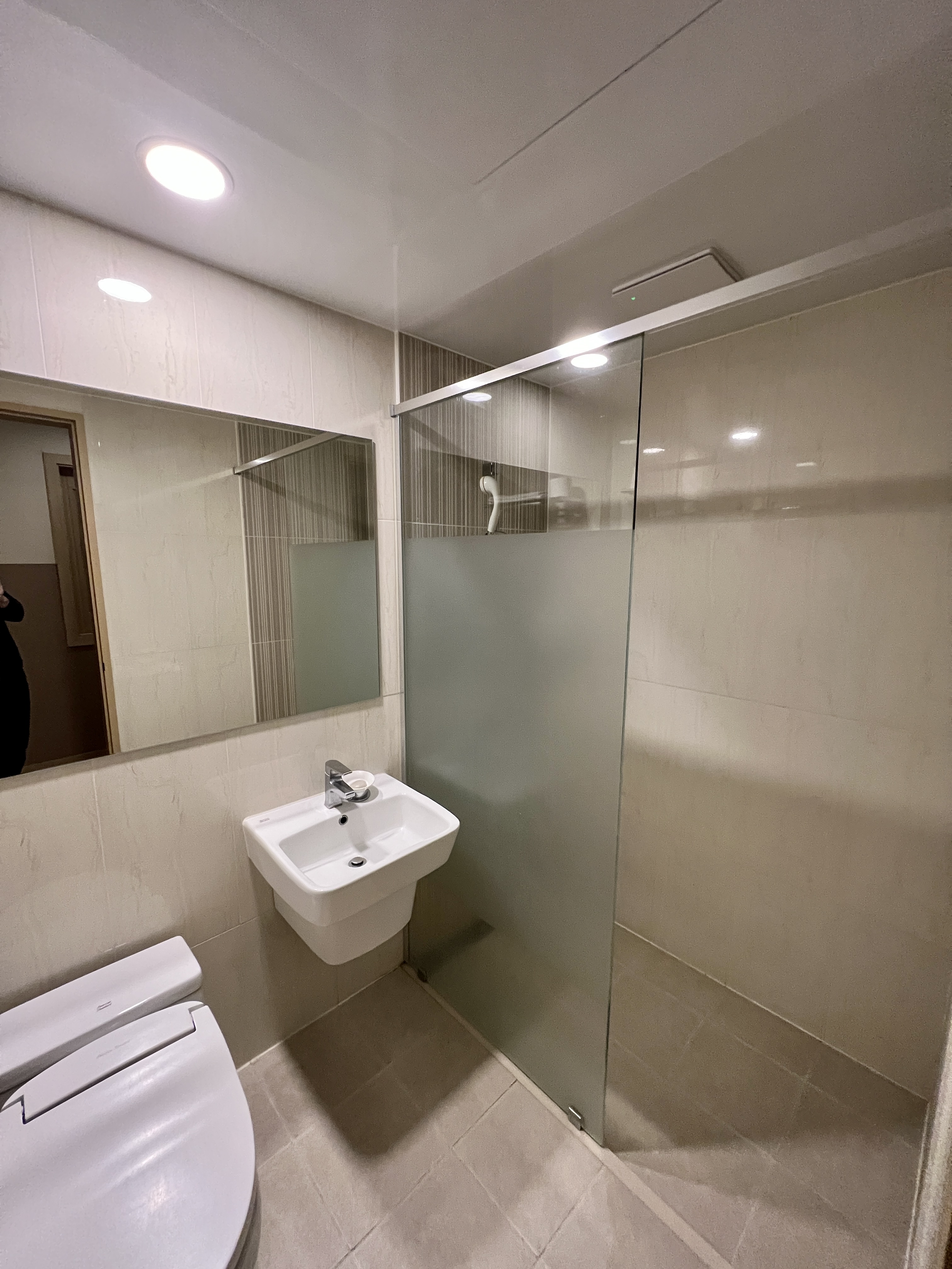 소노벨 C동 스위트(온돌) 화잘실과 욕실