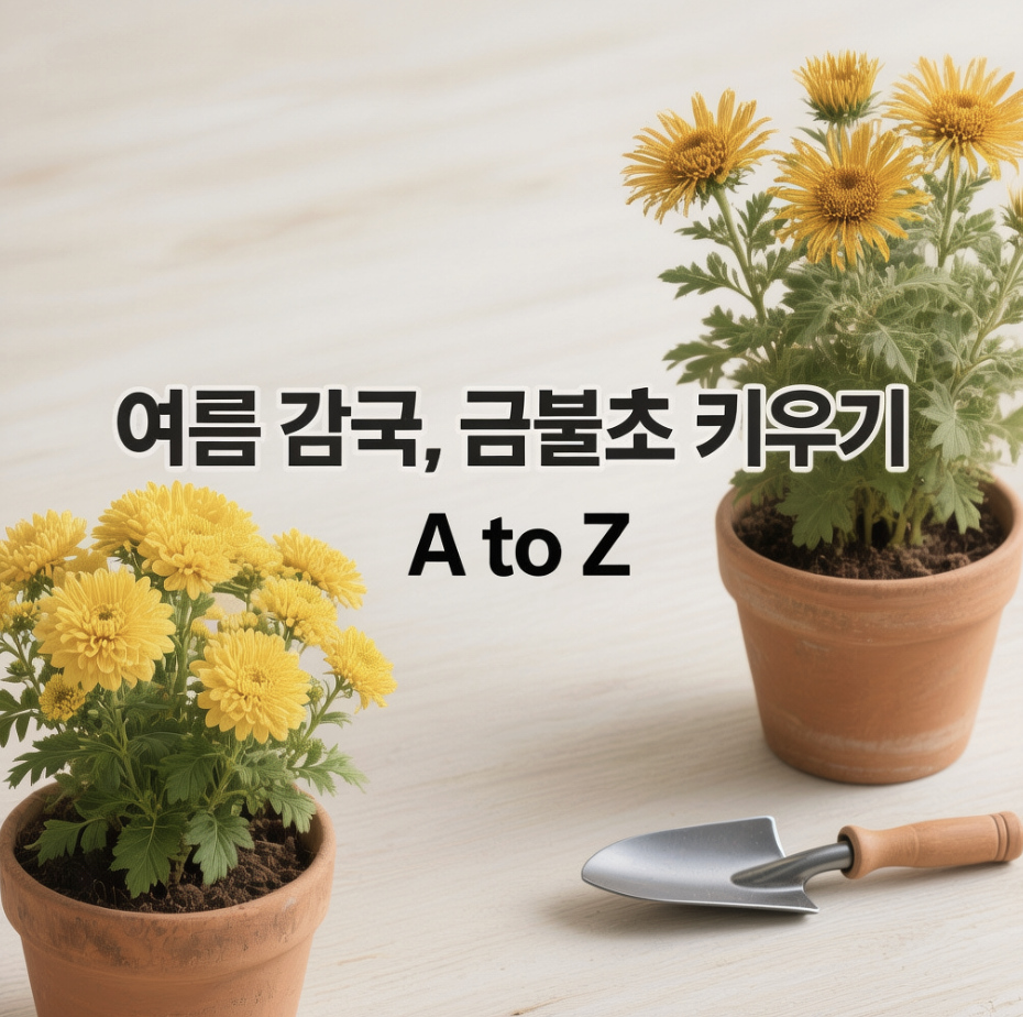 여름 감국, 금불초 키우기 A to Z