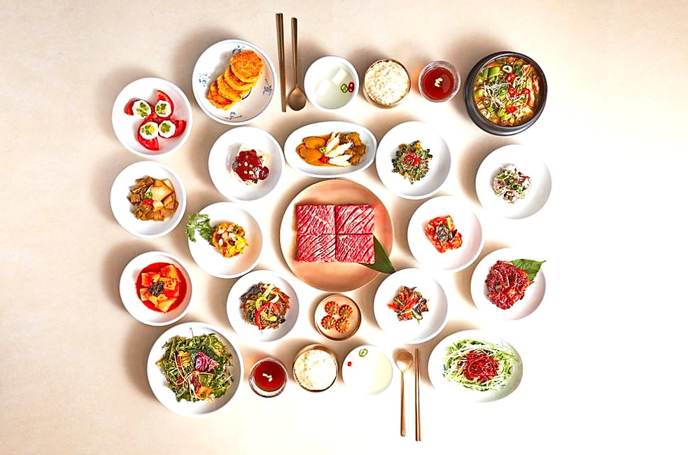 수원 왕갈비 명가 가보정의 한정식집 못지 않은 점심 특선 한 상