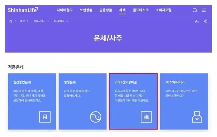 사주풀이사이트