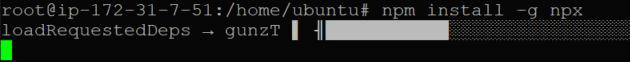 npm install -g npx