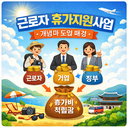 근로자 휴가지원사업 신청방법