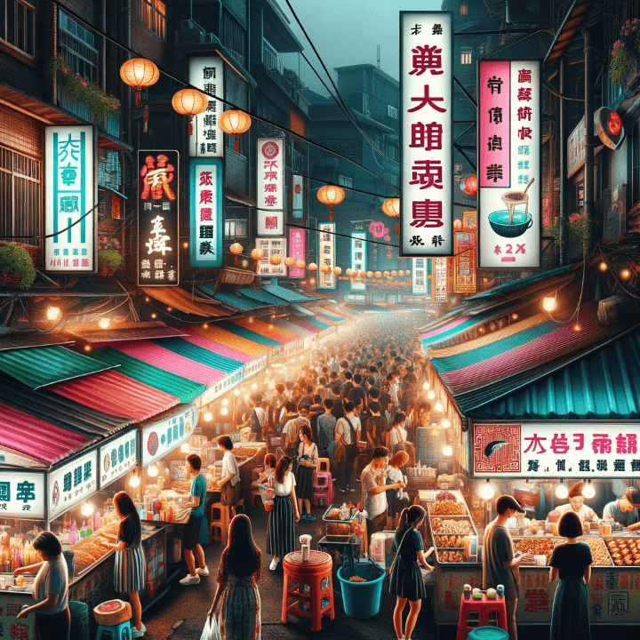타이중 펑지아 야시장