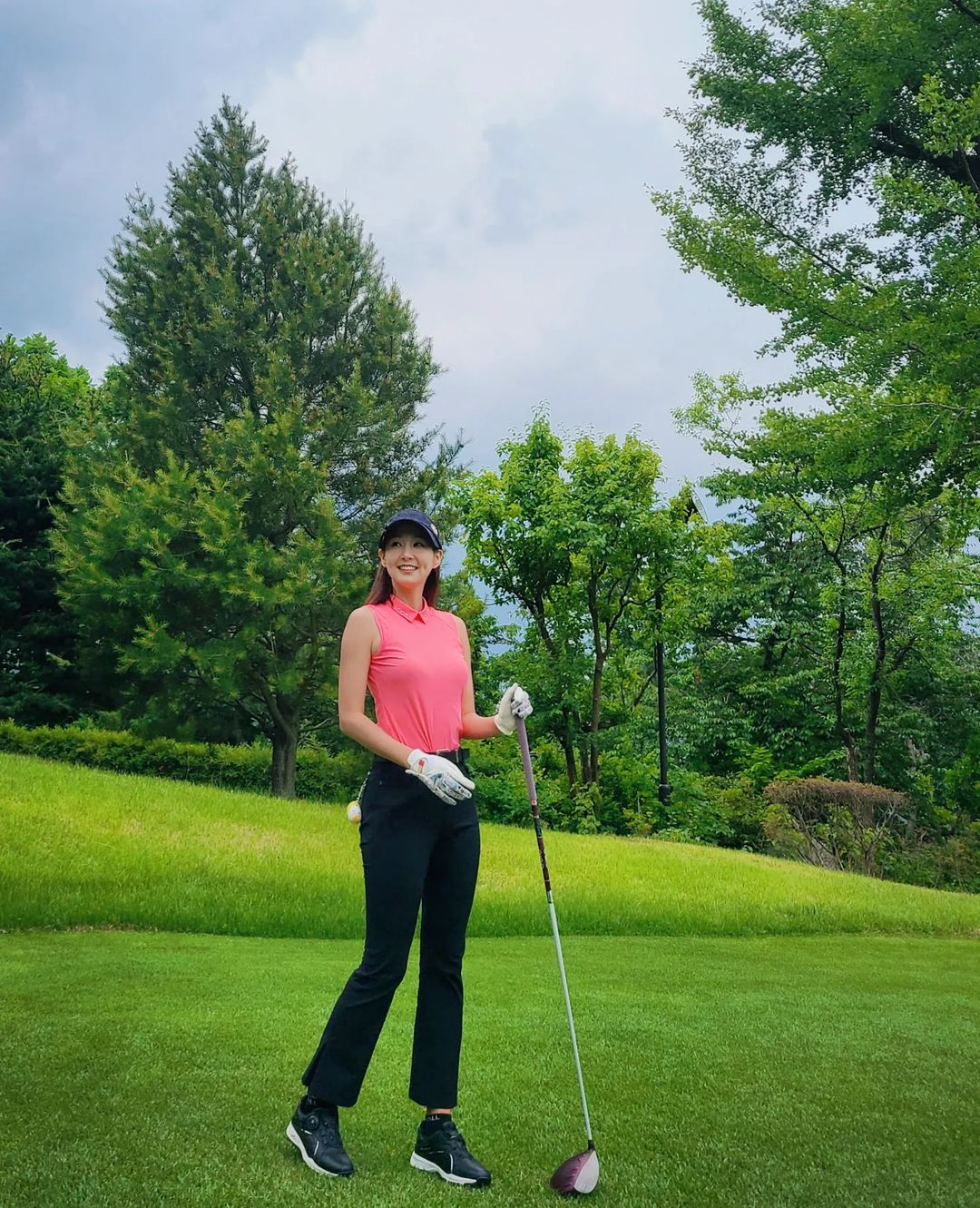 오정연의 우중골프