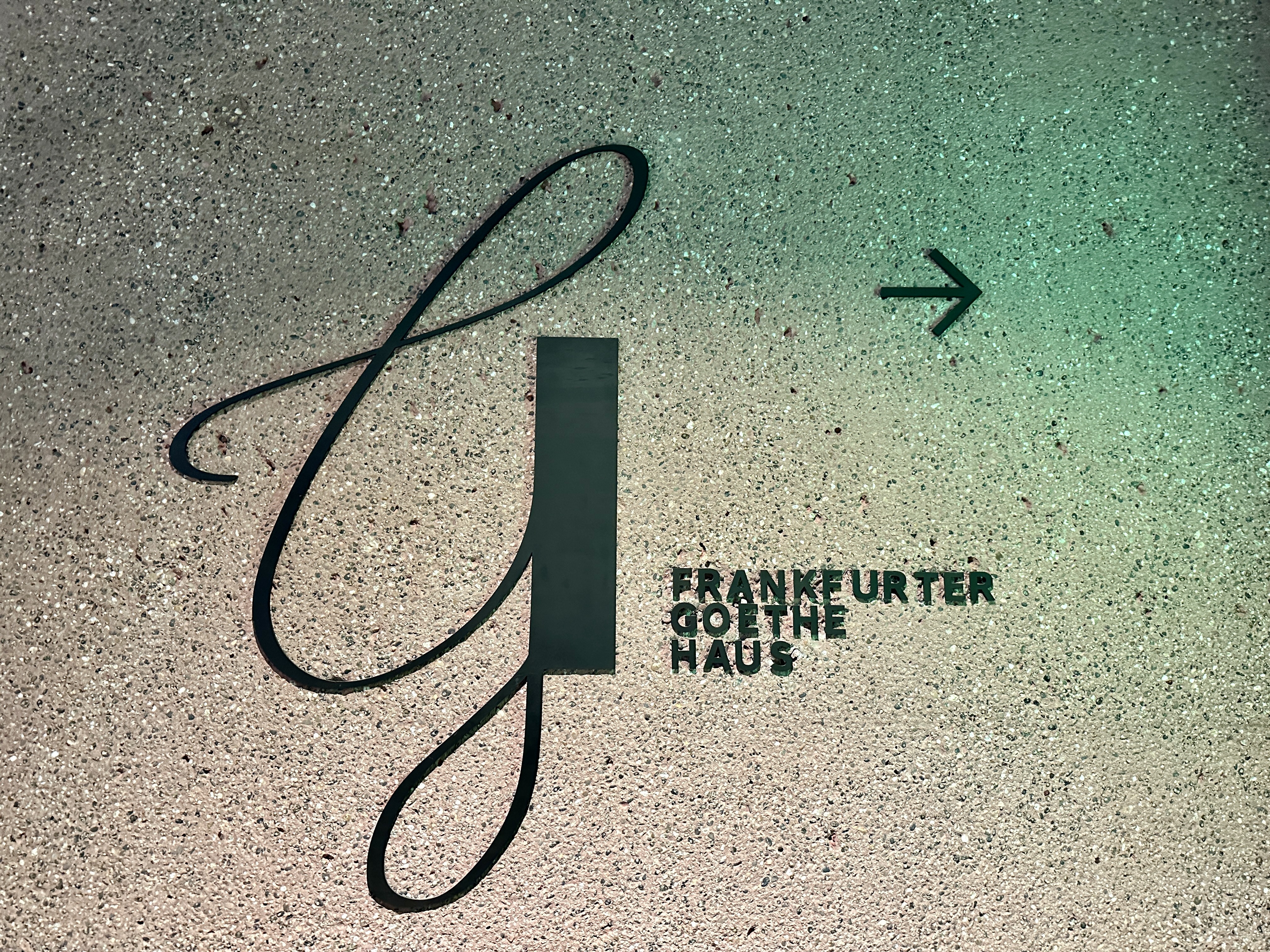 괴테하우스 가는길