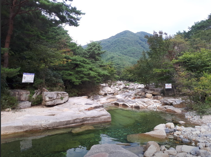 갈론계곡 전경