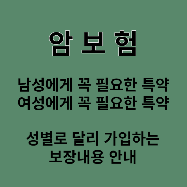 암보험