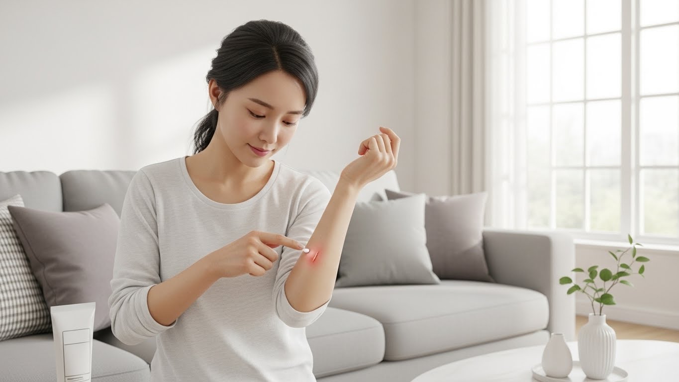실리콘 겔 효과, 흉터 연고 바르는 시기