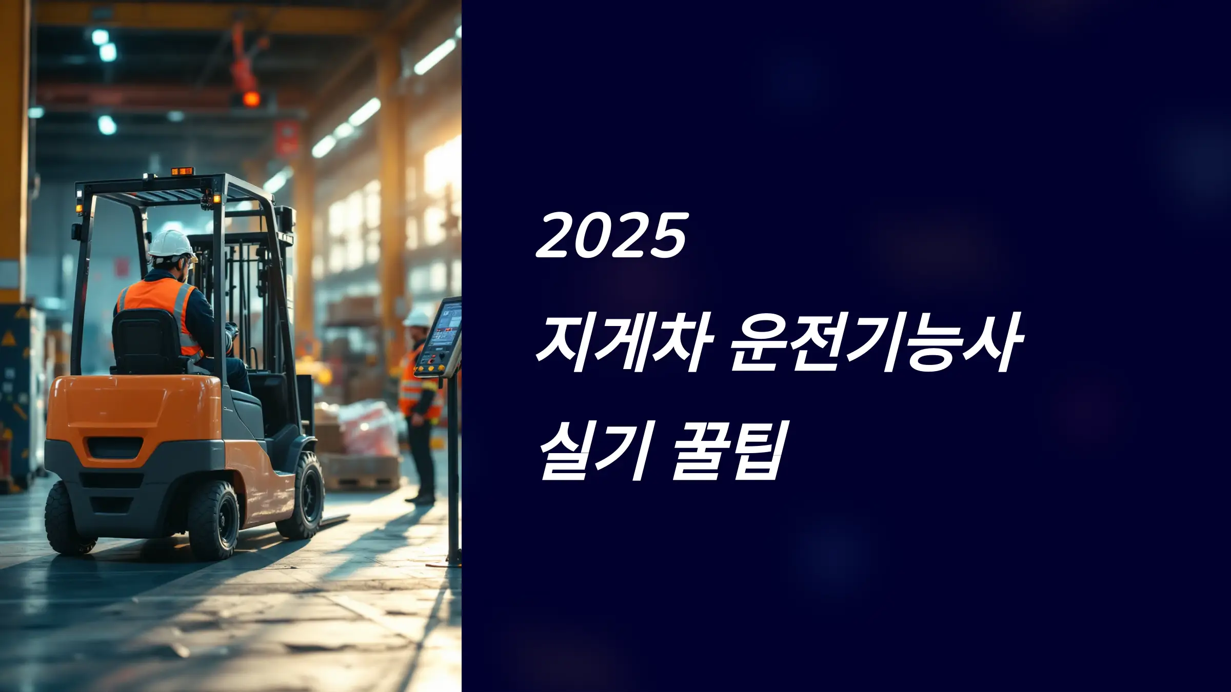 지게차 운전기능사 자격증 실기 꿀팁, 시험 코스, 작업 순서, 실격 사유, 시간 관리, 감점 항목