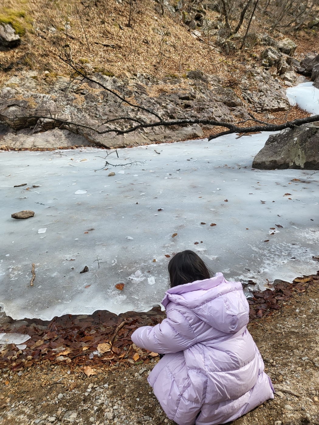 설악산 케이블카 대기 결국 포기! 비룡폭포 대신 선택한 용담폭포와 출렁다리 아이와 함께한 겨울 산행(토요일)