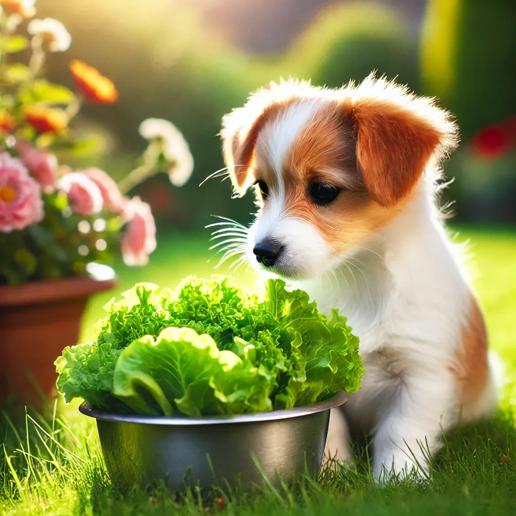 강아지용 양상추 준비 방법