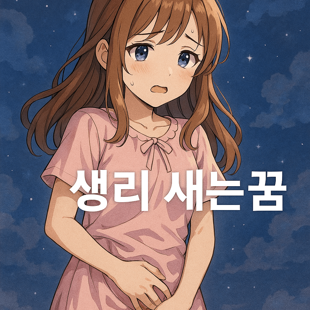 생리 새는 꿈
