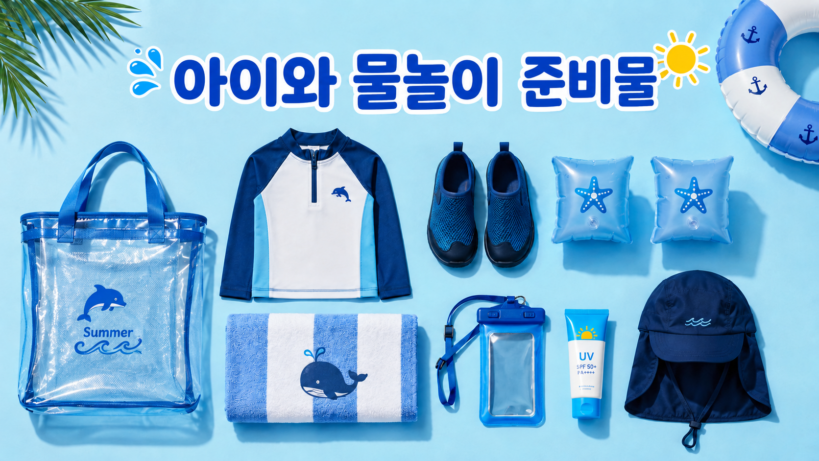 아이와 물놀이 갈 때 뭘 챙겨야 할지 막막하셨죠? 삼남매 아빠가 영유아·초등 연령별, 그리고 워터파크·계곡·바다 장소별로 진짜 필요한 준비물만 골라 정리했습니다. 자주 빠뜨리는 의외의 필수템과 안전 수칙, 짐 싸는 노하우까지 한 번에 확인하세요.