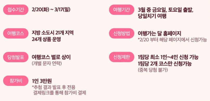 3월엔 여기로 이벤트 안내