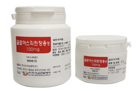 글로아스피린장용 정