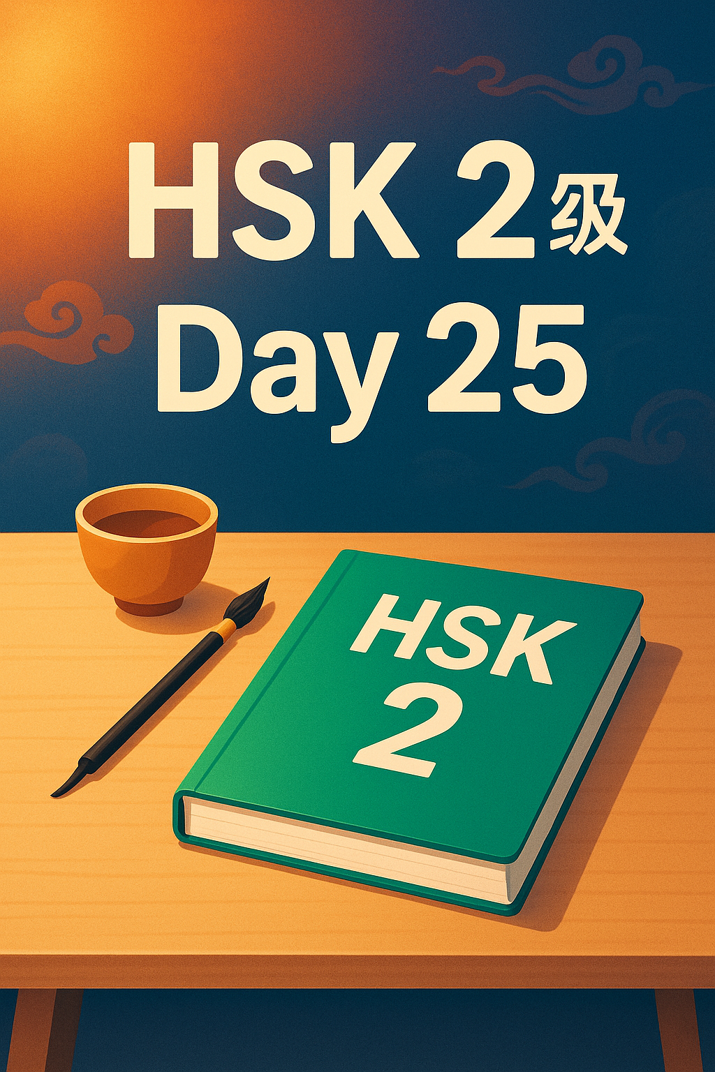 HSK 2급 단어 공부
