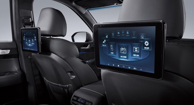 팰리세이드-2열