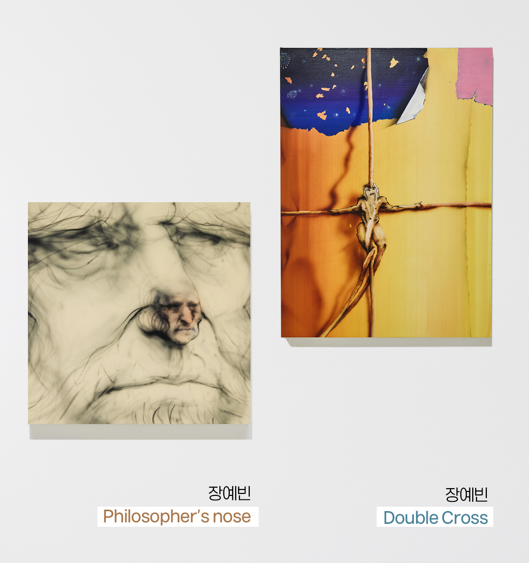#장예빈 작가의 작품 #philosopher's nose #double cross