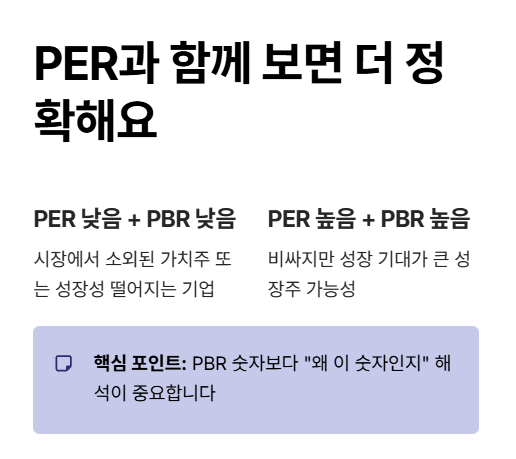 주식 pbr 뜻