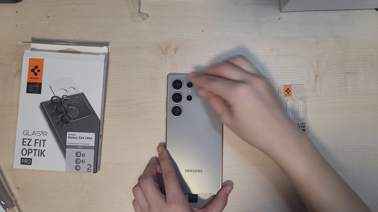 갤럭시 S24 울트라 맥세이프 케이스, 카메라 보호필름
