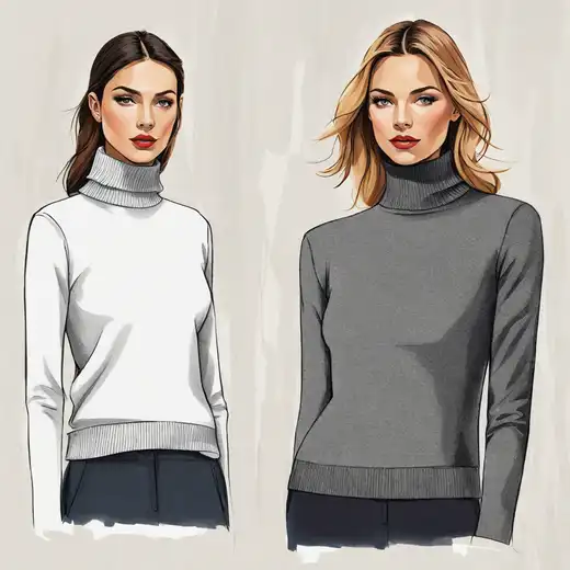 터틀넥여성추천코디