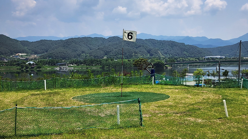 양구 한반도섬 파크골프장 D코스