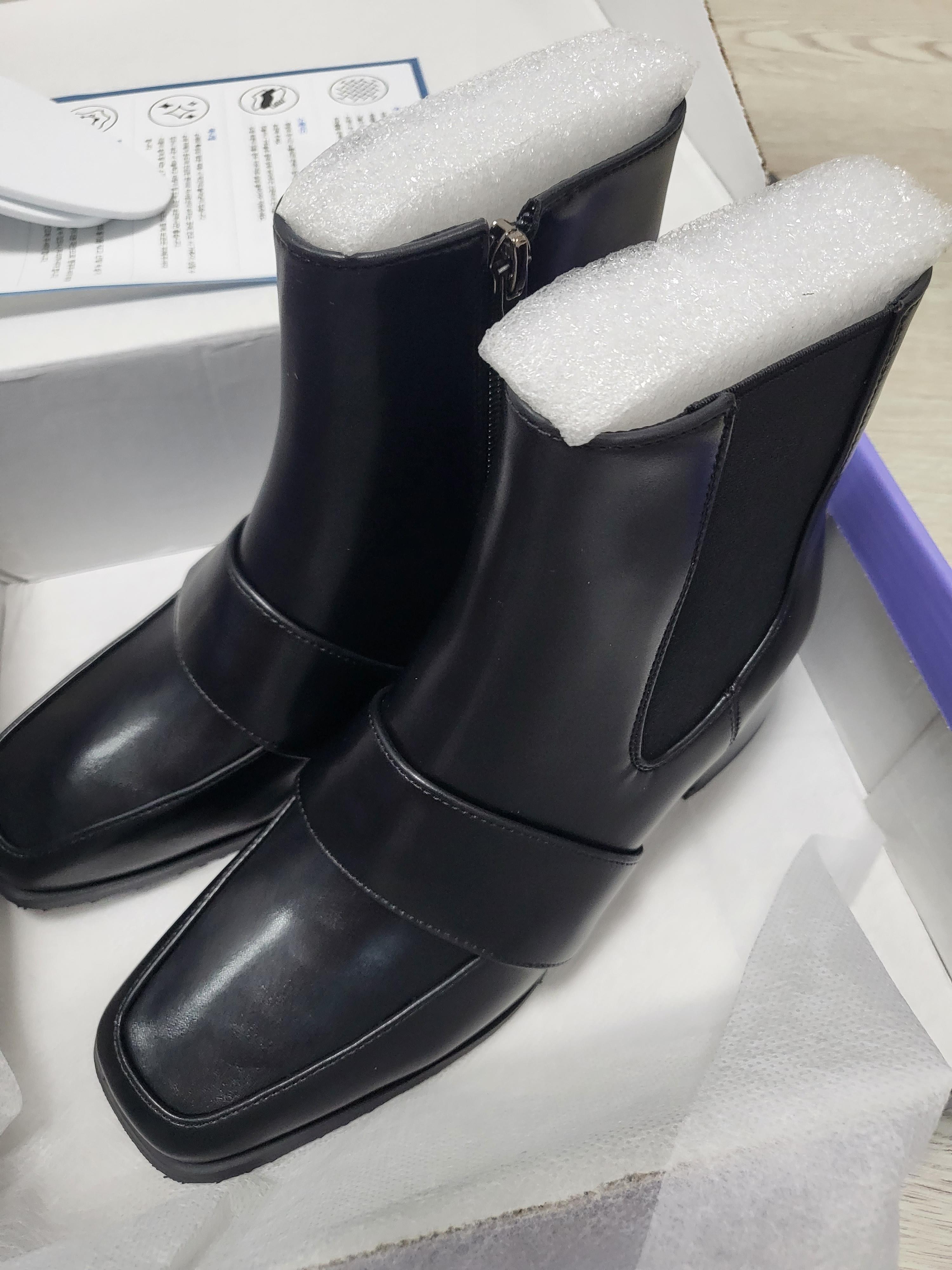 단화느낌 앵글부츠