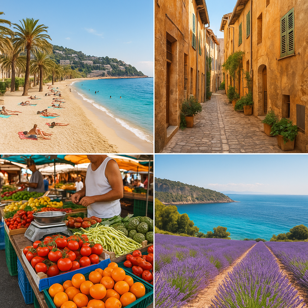 니스 자유여행, 지중해 에메랄드 해변부터 구시가지 맛집까지! 완벽 산책 코스