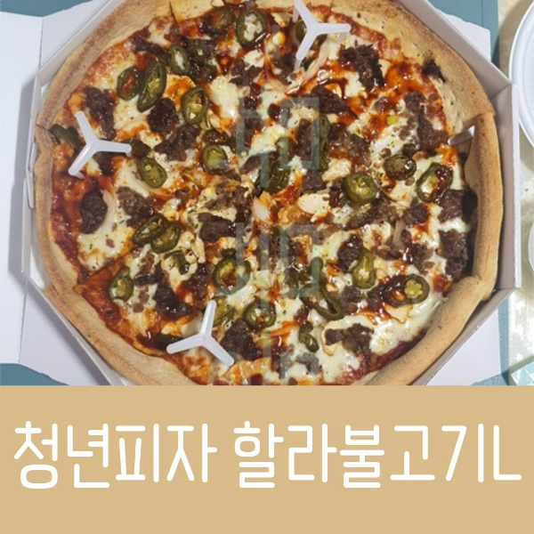 창원시청점 청년피자 할라불고기