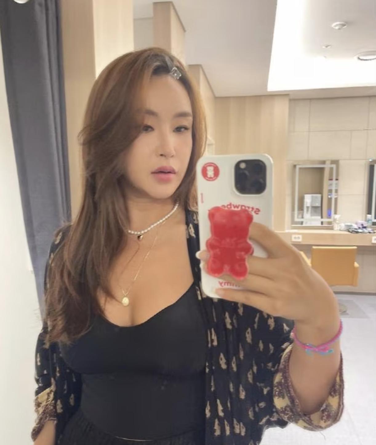 배윤정 셀카 몸매