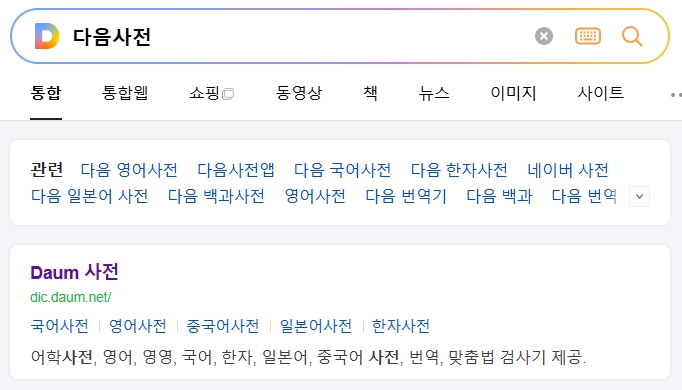 포털 사이트 검색창에서 불혹의 사전적 정의를 상세히 찾아보는 모습