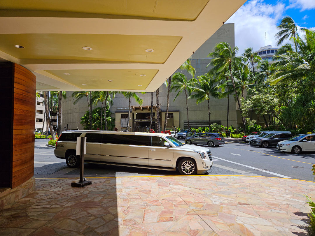 하와이 쉐라톤 와이키키 주차장