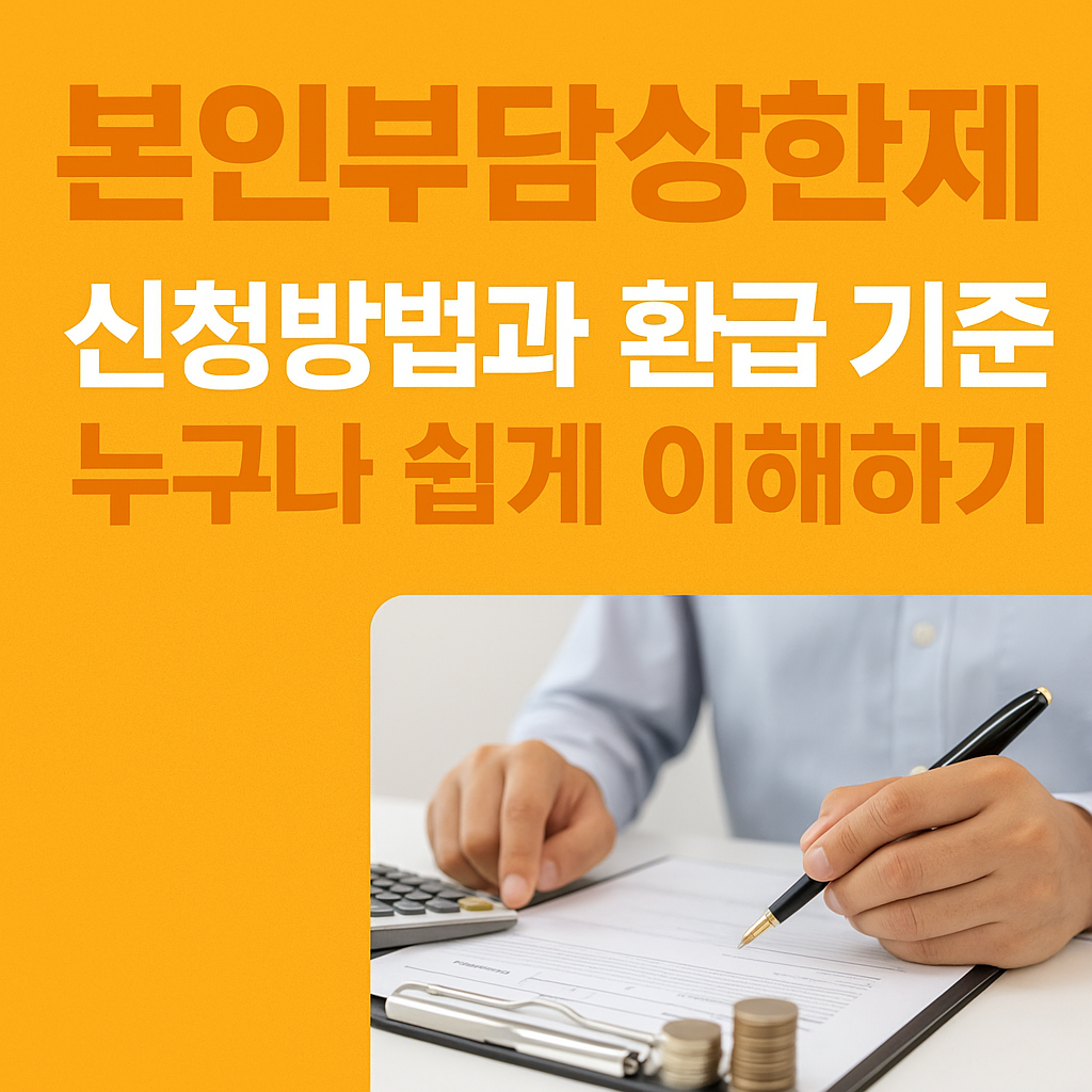 본인부담상한제 신청방법과 환급 기준, 누구나 쉽게 이해하기
