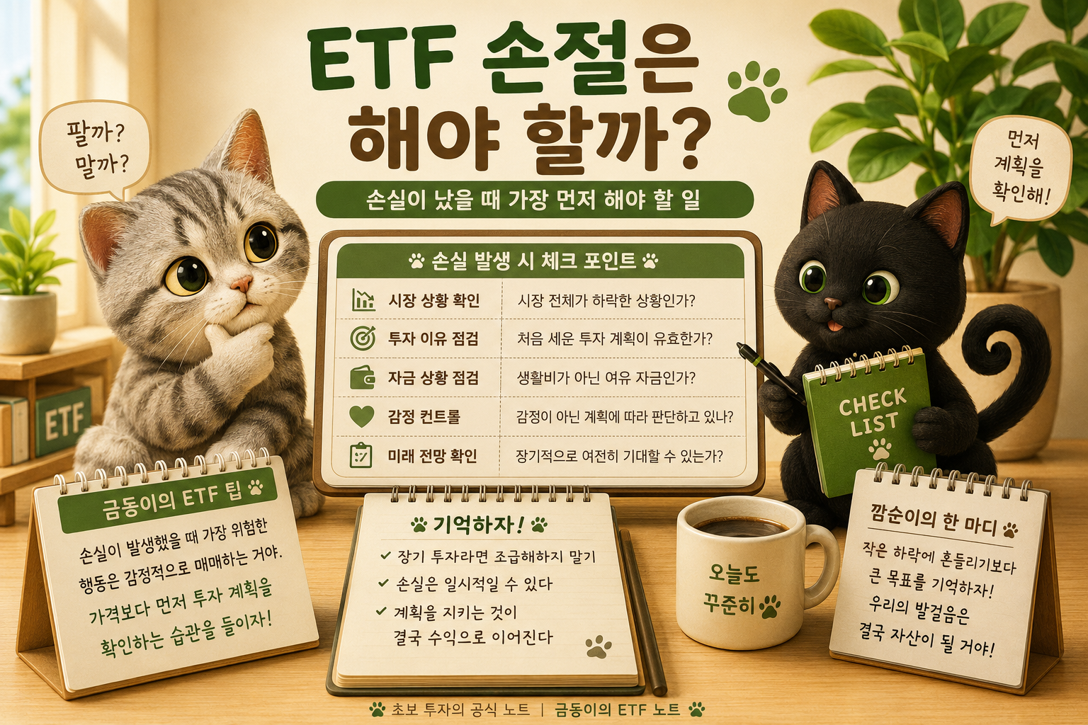 국내 주식 ETF 손절 관련 내용