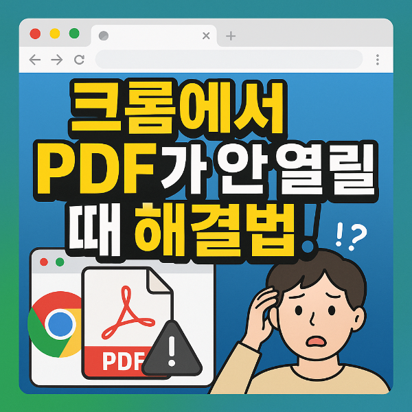 크롬 pdf 안열림 썸네일