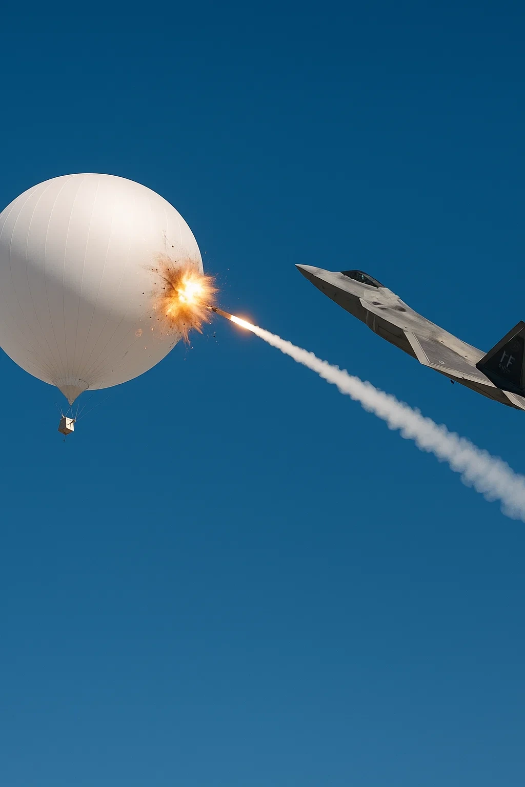 f15와 정찰 풍선