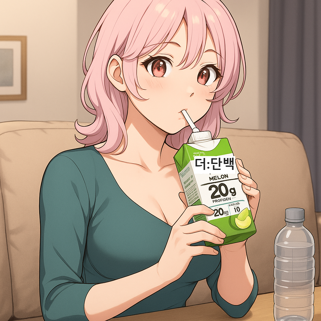 더단백 단백질 음료수, 단백질 언제 먹어야할까?