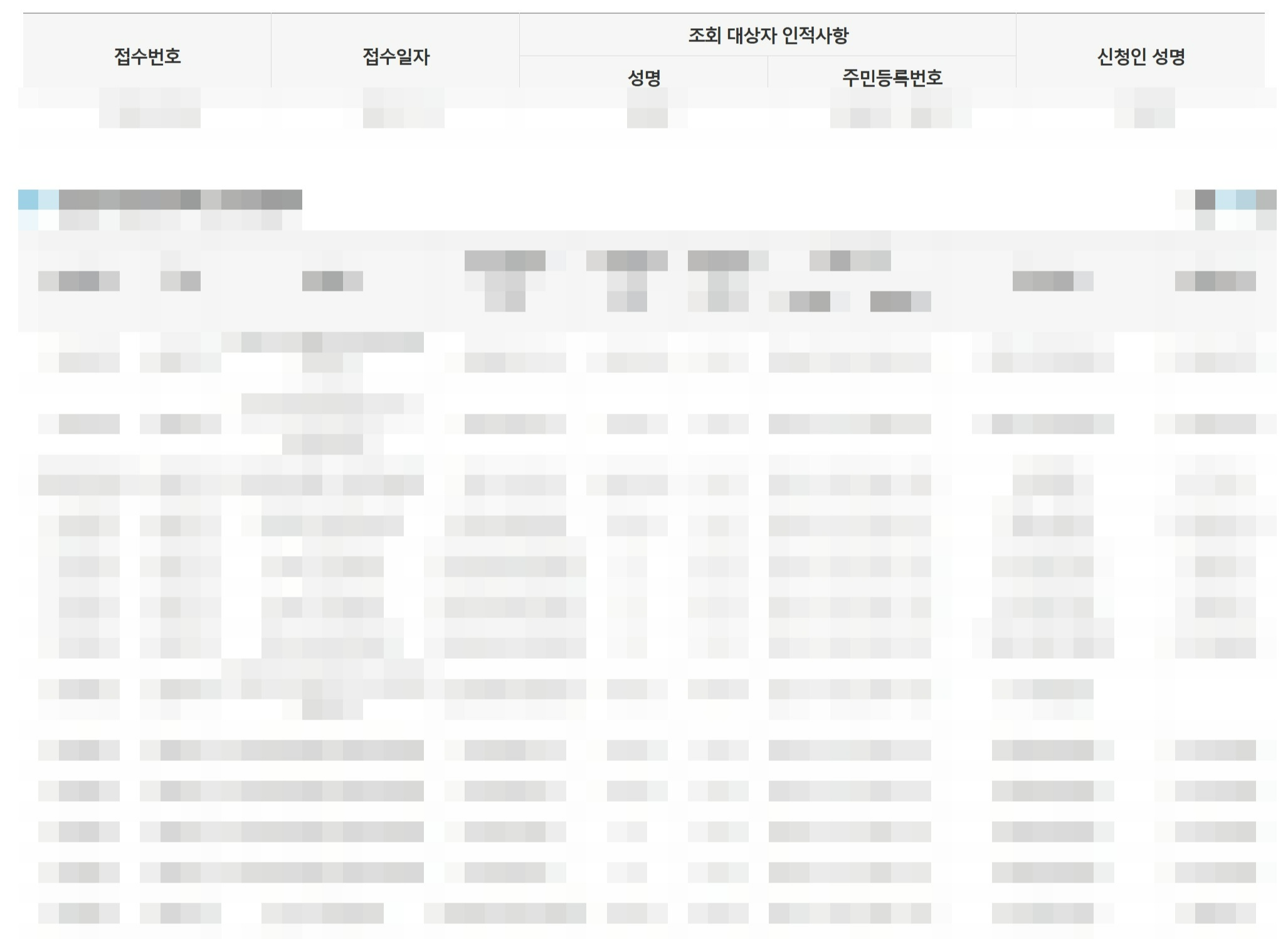 내 모든 보험 조회