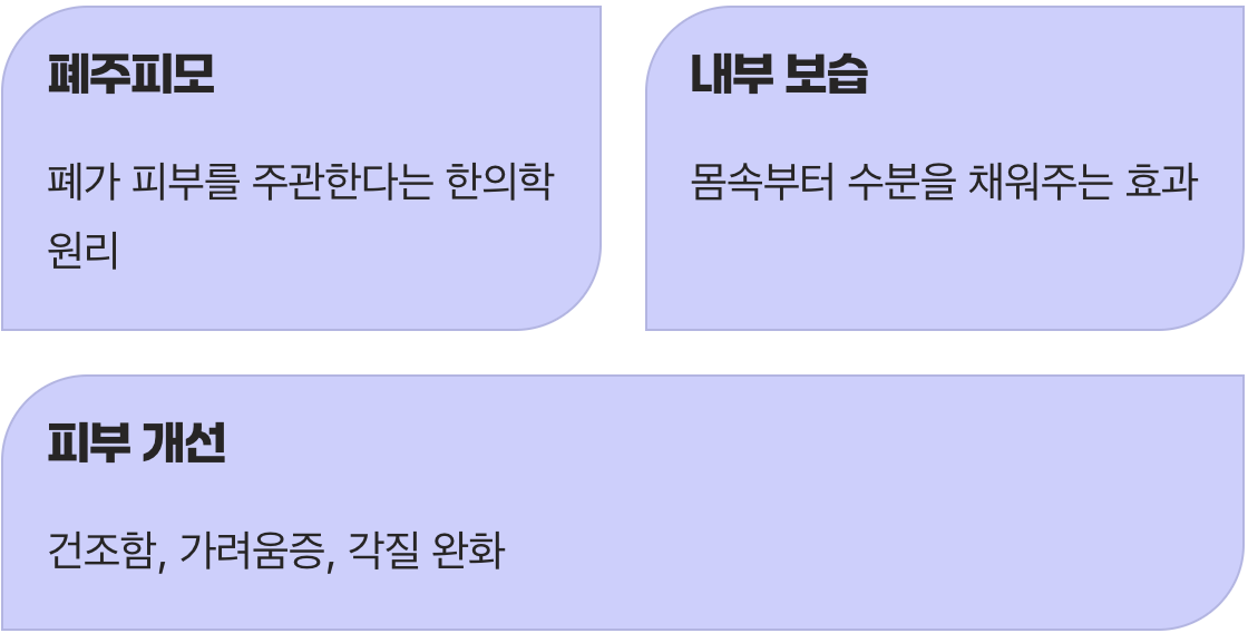 기관지를 넘어 피부 보습까지